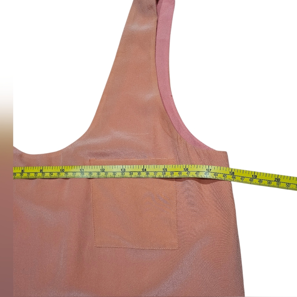 Joie Coral Peach Sleeveless Tank Sheath Silk Dress Small - Picture 6 of 8